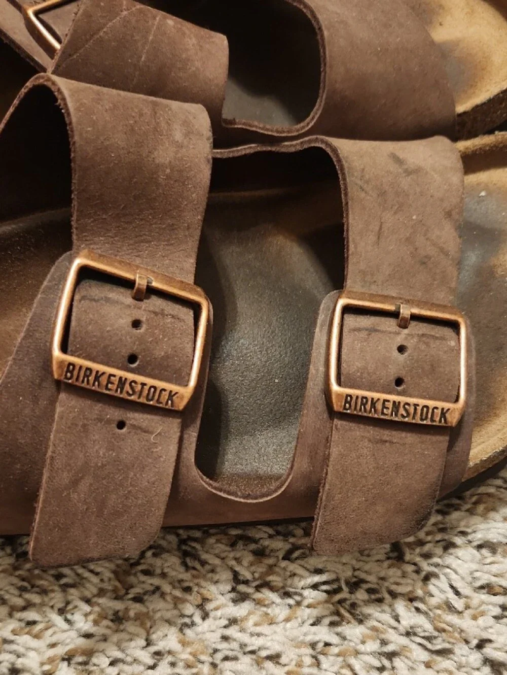Birkenstocks - 42 Dark Brown Arizona